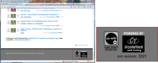 StackOverflow.com - SVN revision